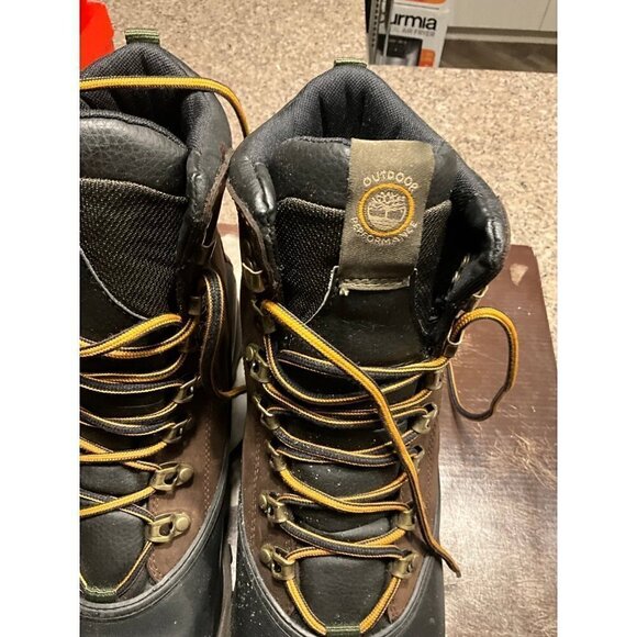 Timberland Men’s Waterproof Brown Boots Size‎ 12 - Picture 4 of 12